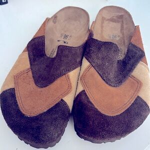 Birkis by Birkenstocks Provence Patchwork clogs size 40 women’s 9